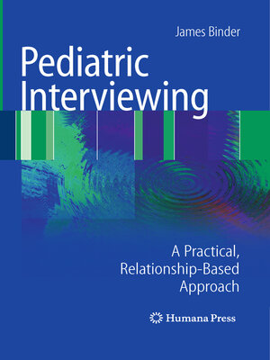 cover image of Pediatric Interviewing